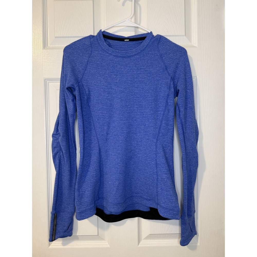 Lululemon Cold Terrain Long Sleeve – Women's – Blue, Size 6